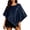 Navy, variant on Women Sequin Shawl Poncho Shrug Y2k Sleeveless Shawl Bolero Tops Trendy Asymmetric Hem Cover Ups