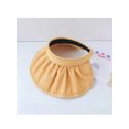 thumbnail image 2 of Children's Princess Shell Hat Fisherman's Hat Sunshade Large Eaves Empty Top Hat Girls' Duck Tongue Sun Protection Sun Wide Hat, 2 of 2