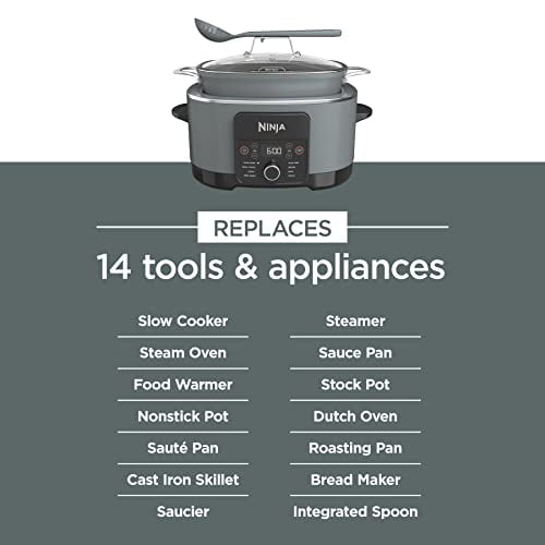 Ninja Foodi PossibleCooker PRO Sea Salt Grey