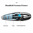 thumbnail image 3 of 3000Pa 120W Aspirador de coche Aspirador portátil de mano para vehículos Aspirador de succión fuerte para el pelo de mascotas Limpieza de grava en el hogar Oficina yeacher Carga USB, 3 of 7