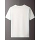 thumbnail image 3 of Valentine's Day simple art creative design feelings People's Day letter lines love printed T-shirt, short-sleeved round neck casual jacket summer spring, Women's wear Tee For Adult, Men, Women, Teen,, 3 of 6