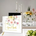 thumbnail image 6 of Vjnyvs Wedding White Guest Book Elegant Baby Shower Guest Book Bachelorette Party Supplies Wedding Books for Guests to Sign, 6 of 7