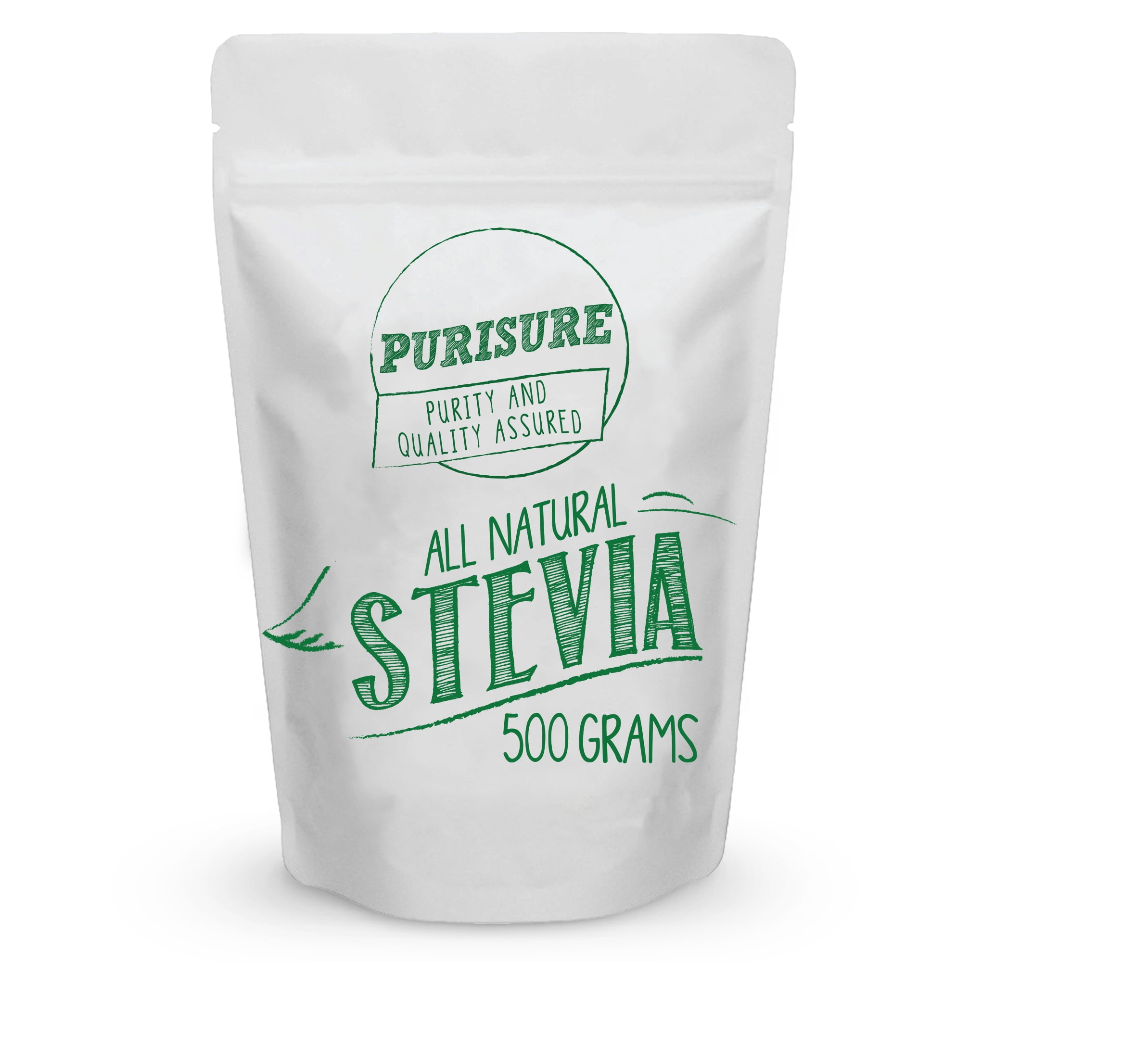 All Natural Stevia Powder 500g (3384 Servings), Highly Concentrated