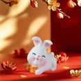 thumbnail image 4 of Easter Decorations for Home, Easter Bunny Figurines Easter Table Sign, Easter Sign Entryway Decor for Table, Easter Centerpieces for Tables(1PC), 4 of 6