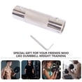 thumbnail image 2 of STRANDCHIC Barbell Converter Dumbbell Connector Stainless Steel Installation and Removal Convenience Home Workout 1Set, 2 of 8