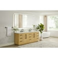 thumbnail image 2 of Altair-14 84" Double Bathroom Vanity in Nature Brown with Grain White, 2 of 16