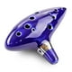 thumbnail image 1 of Flauta Ocarina Likrtyny Flauta de Instrumento Musical Ocarina Con Llave Alto C de 12 Agujeros Con Cordón Azul Para Estrenar, 1 of 2