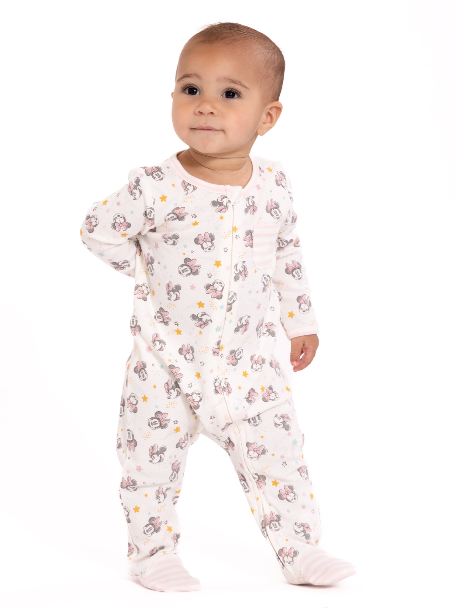 Disney Baby Wishes + Dreams Character Footed Sleep N Play, Sizes Preemie-6/9 Months