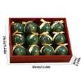 thumbnail image 2 of Fwttom Christmas Ornaments 12pcs - 3.15"/8cm Christmas Ball Ornaments, Shatterproof Christmas Ornaments Set for Party Wedding Christmas Tree Decorations Holiday Gift, 2 of 4