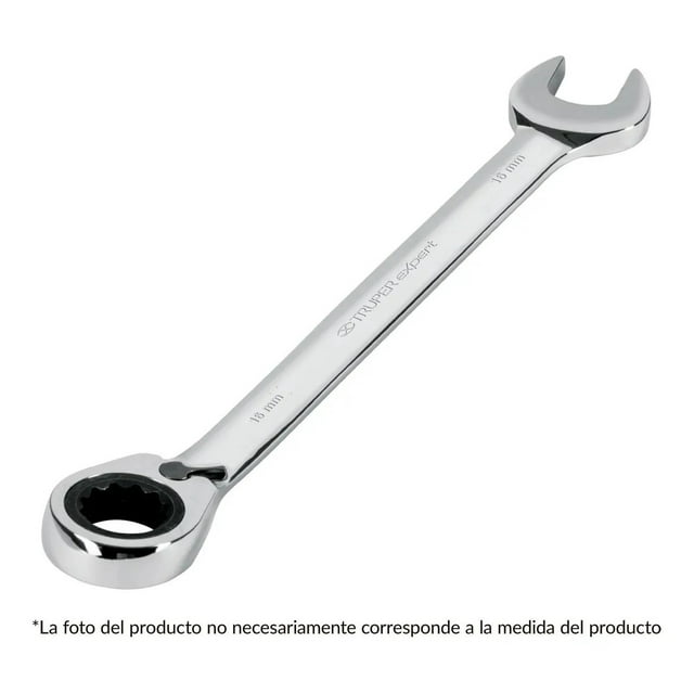 Llave Combinada Con Matraca Reversible Truper 13553 13/16'' LL-2026XR