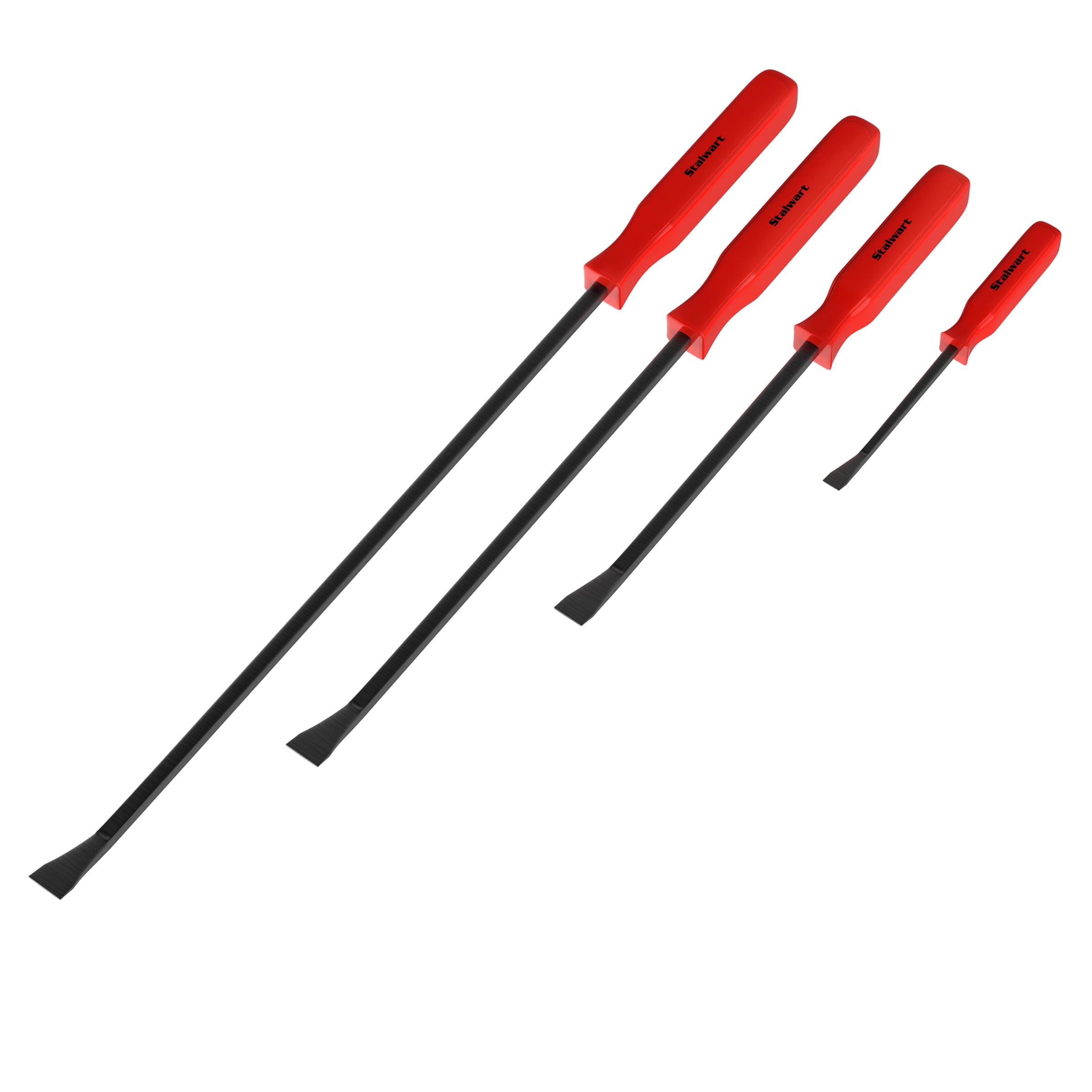 Pry Bar 4 Piece Breaker and Crowbar Hand Tool Set by Stalwart