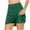 Green, variant on Athletic Women's Shorts Oversized Yellow A line 6" Mini Skirt Comfy Skorts for Women