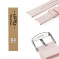 thumbnail image 6 of Archer Watch Straps - Silicone Quick Release Soft Rubber Replacement Watch Bands for Men and Women (Pale Rose, 21mm), 6 of 6