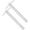 thumbnail image 1 of Coopay T Square Ruler, T Shape Ruler Junior T-Square Transparent T-Ruler for Drafting and General Layout Work,, 1 of 5