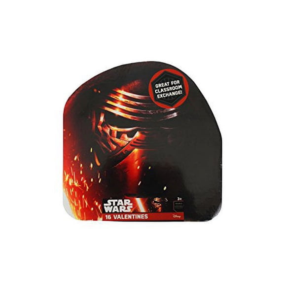 Disney Star Wars Valentine's Day Cards 16 Count