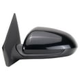 thumbnail image 3 of TRQ Left Driver Side Power Heated Mirror Smooth Black Paint to Match Fits 2021-2023 Kia Rio Ki1320291, 3 of 5