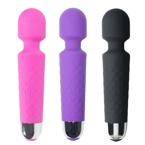 Magic Wand Massager - Wireless & Waterproof - Personal Body Massager - Memory Edition - 2 Hours Battery Life (Pink)