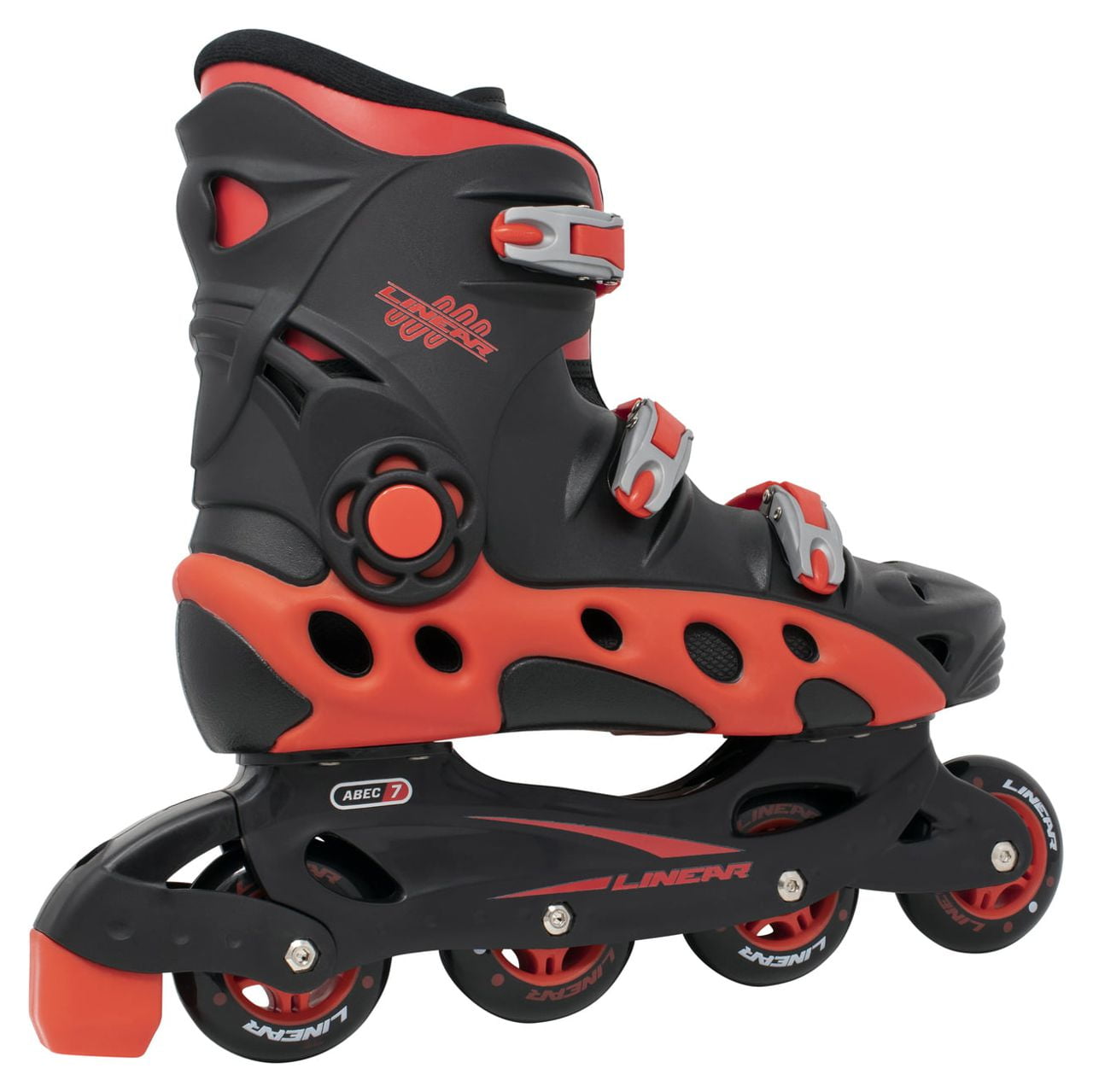 Linear Durango White & Blue Inline Skates in-line Roller Skate Blades | Pain-Free True-Fit | Non-Slip Wheels | for Men, Women, Boys, Girls
