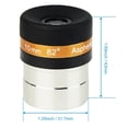 thumbnail image 2 of Lente telescópica SVBONY, ocular de 10 mm, gran angular 62° FMC 1.25, 2 of 9