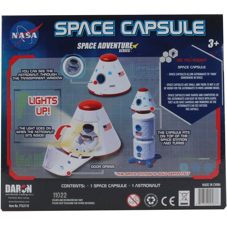 NASA Space Adventure: Space Capsule - Playset w/ Lights