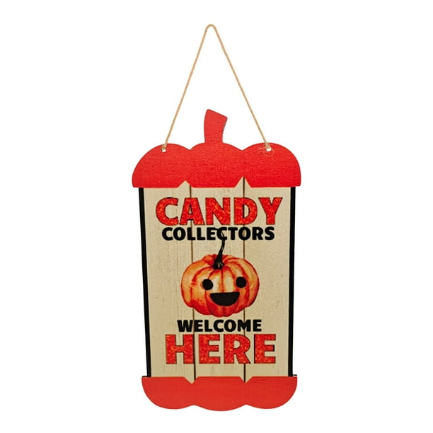Nueva Etiqueta para Puerta de Halloween, Decoración para Fiestas, Festivales Fantasma, Decoración Del Hogar, Artesanías de Madera