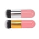 thumbnail image 2 of uds brocha para base líquida, brocha de maquillaje de pelo denso y esponjoso para colorete, polvo prensado, rosa, dorado, rosa y plateado, 2 of 14