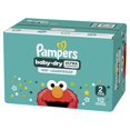 thumbnail image 3 of Diapers Size 2, 112 Count - Pampers Baby Dry Disposable Baby Diapers, Super Pack, 3 of 14