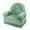 Green, variant on Kids 3-Tier Foldable Sofa - Pu Leather Shell Only (No Filling) Clearance - Ciozy