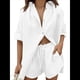 thumbnail image 1 of Conjunto de Chándal de 2 Piezas para Mujer, de Verano, con Top de Corta y Pantalones Cortos. XL, 1 of 9