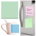 thumbnail image 2 of MesaSe  tool 3*3 feet tearable super sticky notes bright colors 100 sheets post-it note, 2 of 2