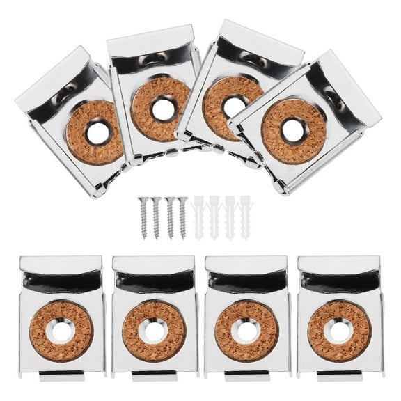 IDEANATEGRATE Wooden Mirror Hangers 8Pcs