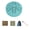 Lake blue, variant on 3In Steel Tongues Drum Musical Instrument 6 Tunes Hand Pan Tanks Drum Light Weight Portable Music Accessories