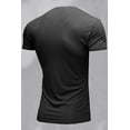 thumbnail image 3 of Ribbed V-Neck Short Sleeve Tee, 3 of 8
