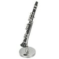thumbnail image 1 of Miangastore 1 Ensemble Mini Clarinette en Cuivre Mini Modèle d'Instrument de Musique Mini Modèle de Clarinette avec Boîte de Rangement, 1 of 8