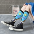 thumbnail image 5 of Masiiu Bluey Print Adult Crew socks, Comfortable Novelty Colorful Patterned, Breathable, Stylish Colorblock for Men Women, 5 of 6
