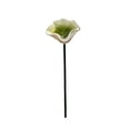 thumbnail image 2 of Ceramic Pollinator Watering Station, Handmade Flower Shaped Bird Bath Garden Stake, Colorful Water Feeder for Bees and Butterflies, Outdoor Yard Art 1.5x8.7 Inches, 2 of 3