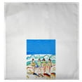 thumbnail image 2 of Betsy Drake GT844 20 x 20 in. The Girls Walking Guest Towel, 2 of 2