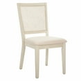thumbnail image 6 of SAFAVIEH Margo Dining Chair, White Washed/Beige, Set of 2 (19.7 in. W x 23 in. D x 36.6 in. H), 6 of 10