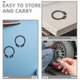 thumbnail image 7 of ROSENICE Circular Snap Ring 2Pcs Metal External C-Clips For Construction Sites And Auto Repair Shops, 7 of 7