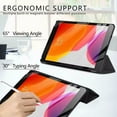 thumbnail image 4 of Smart Case for iPad Air 11-inch M2 2024/10.9 Air 5th Generation 2022/10.9 Air 4th 2020, Protective Cover for iPad Air 11 /Air 5 4 Gen - Black, 4 of 4