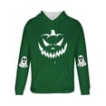 thumbnail image 3 of Blusa con capucha de manga larga para hombre, moda para el Día de Todos los Santos, estampado de fantasmas, sudadera con capucha y cordón para el tiempo libre, sudadera con capucha para hombre, blusa, 3 of 3