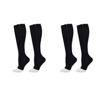 AUQ Compression Socks,Zipper Design Knee High Socks,Long Tube Compression Compression Socks for Men
