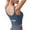 Blue, variant on Dealovy Plus Size Sports Bra for Women High Support Padded Push up Athletic Running Workout Activewear Bra