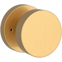 Baldwin Pv.Con.Crr Contemporary Privacy Door Knob - Brass