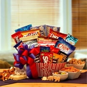 Angle View: Snack Time Favorites Gift Basket