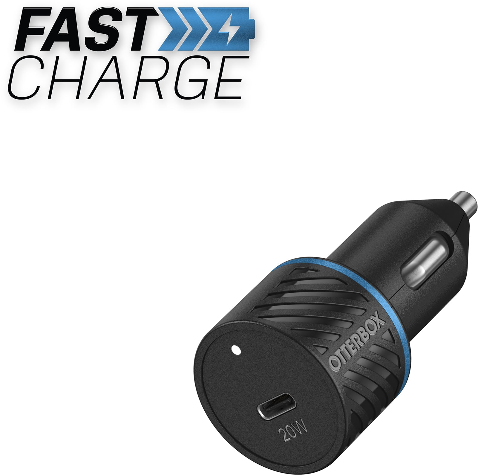 OtterBox Strive Series 20W USB-C Fast Charge Car Charger - Blue Night