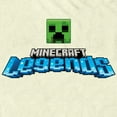 thumbnail image 2 of Men's Minecraft Legends Creeper Logo  Graphic Tee Beige Medium, 2 of 4