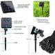 thumbnail image 5 of Hadas Solares Al Aire Libre 20M 200 Luces De Hadas Led 8 Modos Luces De Cadena Impermeables Para La Decoración Del Balcón Del Patio Del Jardín Yuarrent HA044774-01, 5 of 6