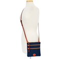 thumbnail image 4 of Bolso Dooney & Bourke para mujer North South con triple cremallera, azul marino, 4 of 6