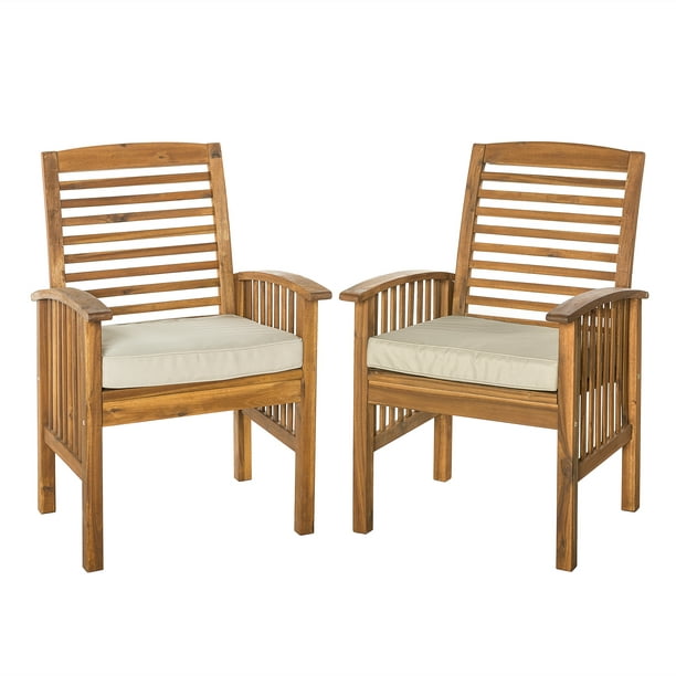 Manor Park Outdoor Dining Chair, Outdoor Wooden Furniture With Cushions